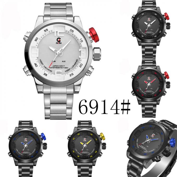 Orologio analogico della lega di alta qualità della mano degli uomini WJ-8368