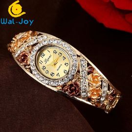 Orologio classico diretto del braccialetto del fiore della nuova di arrivo WJ-6534 fabbrica unica di progettazione