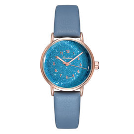 Buona qualità della donna di modo WJ-8448 orologio bianco del cuoio di molte di colori donne della banda
